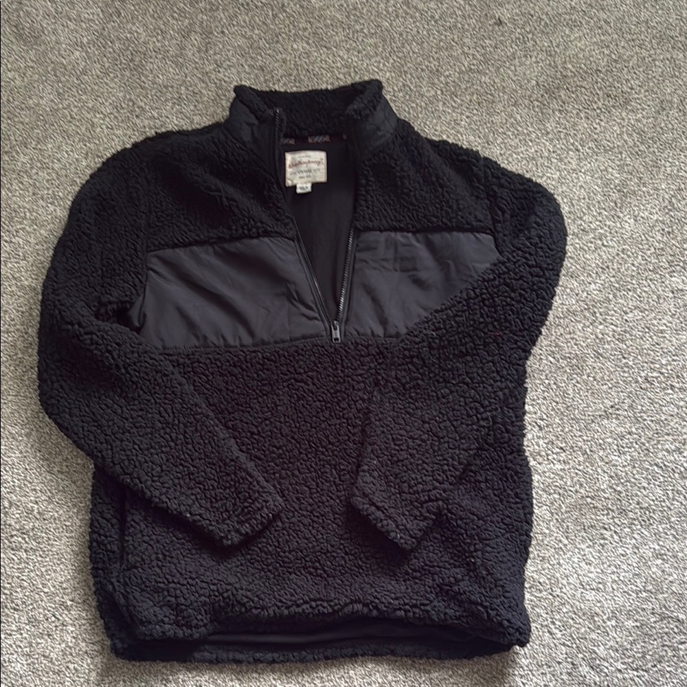 Weatherproof Vintage Black Sherpa Jacket